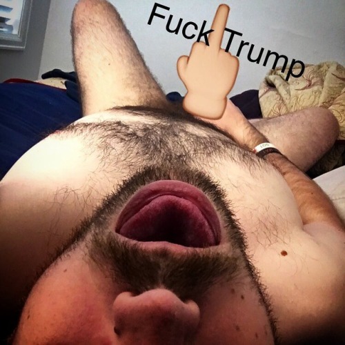 daddyboyscruff:#fucktrump #gayscruff #gaybeard