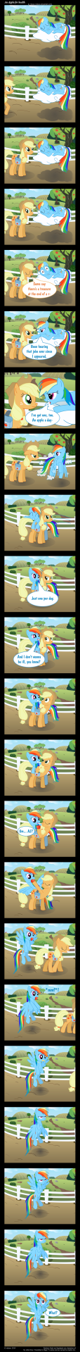 fuckyeahappledash:  An Apple for health by rebusx  &gt;w&lt;!
