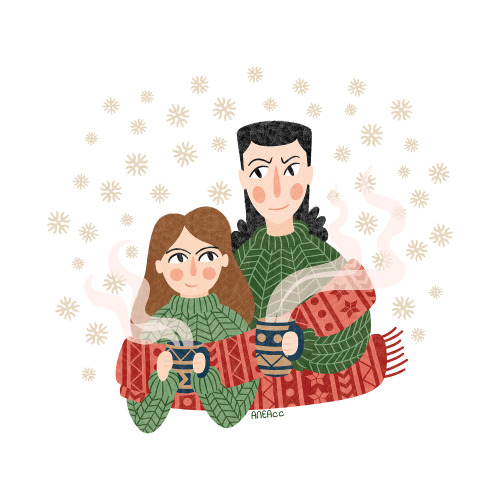 My lil cute input to @lokaneweek Holiday Celebration! Day 18th: Warmth in Winter :D