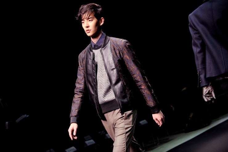 koreanmalemodels:  Cho Minho for Seoul Fashion Week F/W 2014, Vanhart di Albazar