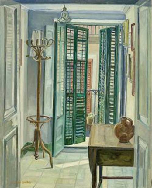 Studio Interior    -   Josep Serra Llimona , 2000Catalan, b.1937-Oil on canvas