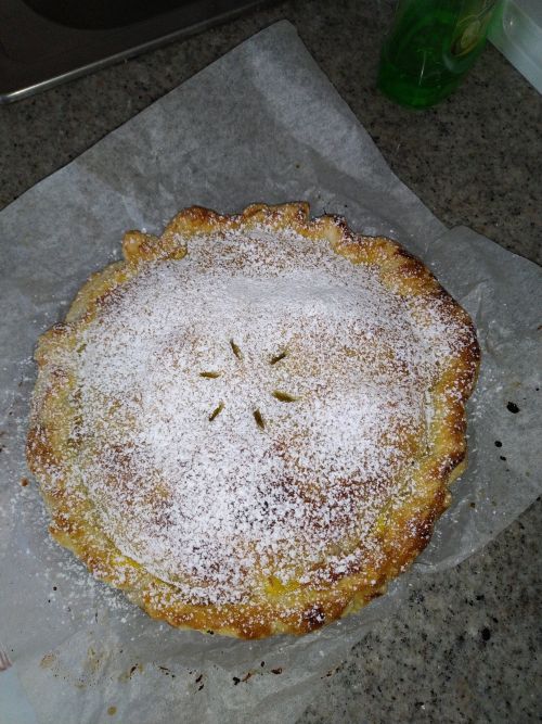 I baked an “american” pie for the first time. Quarantine makes you do stuff… :D