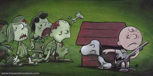 featherbrainednotions:  They’re zombies, Charlie Brown!http://weheartit.com/entry/67202401/via/featherbrainednotions