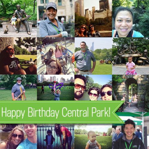 centralparknyc:
“Central Park turns 161 years old today, and we are thrilled you’re celebrating with us! Thank you to everyone who helped Central Park Conservancy wish the Park a happy birthday by snapping #HBDCentralPark selfies. Above are some of...