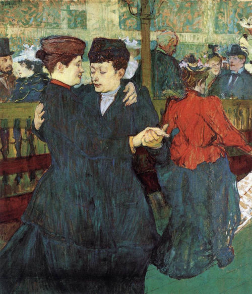 paintings by Lautrec that you cannot convince me are not of gay women [x x x]