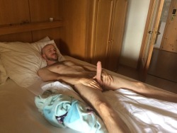 gayraunchyfun:  bigstiffy:took a trip to Austria this month. hotels make me super horny. stay tuned for the video Talk nasty to me! Lets get raunchy!Kik: piggyhmanWickr: neednastymen2