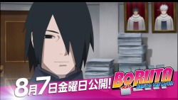 samidare-doten:  Sasuke is smiling!!! Omg!