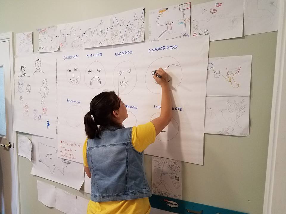 thebombbag:
“ Yesterday we finished our month-long comic book workshop with the Latin American Youth Center (LAYC)/Latino Youth Leadership Council (LYLC). Under the coordination of Shout Mouse Press and their story leaders, Santiago Casares, Liz...