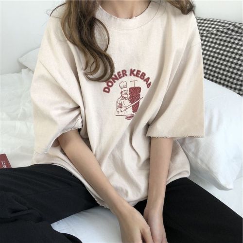  Print Crewneck T-Shirt 