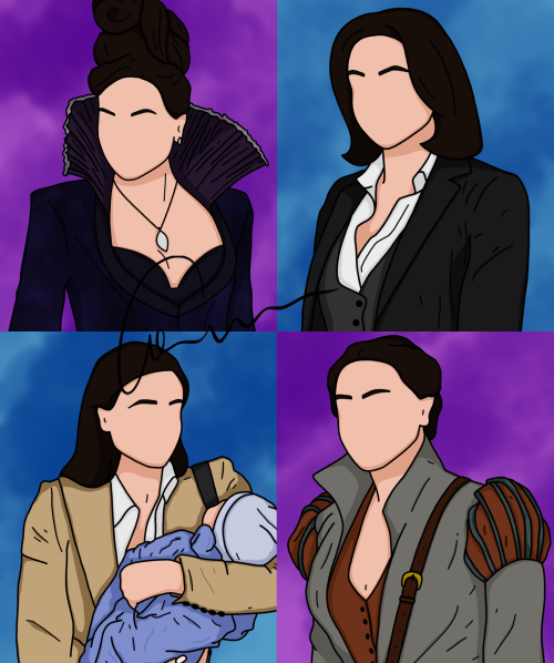 New stickers inspired by Regina Mills [ here ]