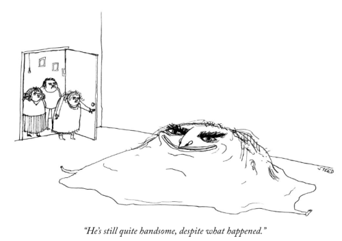 whatagrump:new yorker cartoons are, as a rule, stupendously unfunny. but i love this particular new 