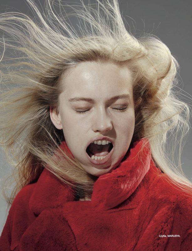 midnight-charm:  Katya Riabinkina photographed by Erik Panov for Numéro Russia November