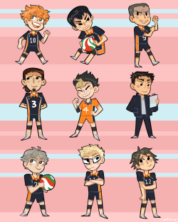 robotverve:  haikyuu!! stickers for SMASH! 