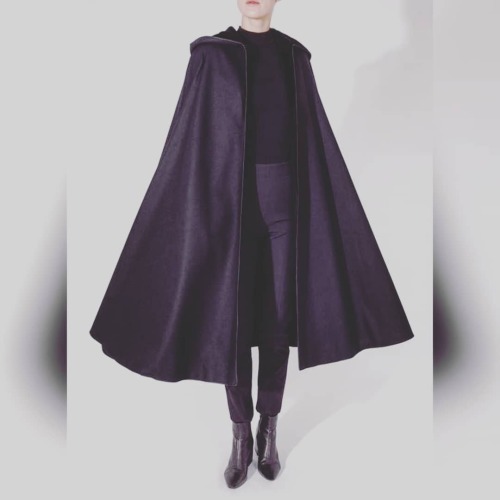 I am loving this ¾ cape look as as the uniform style for the Cloak and Dagger Company! Especi