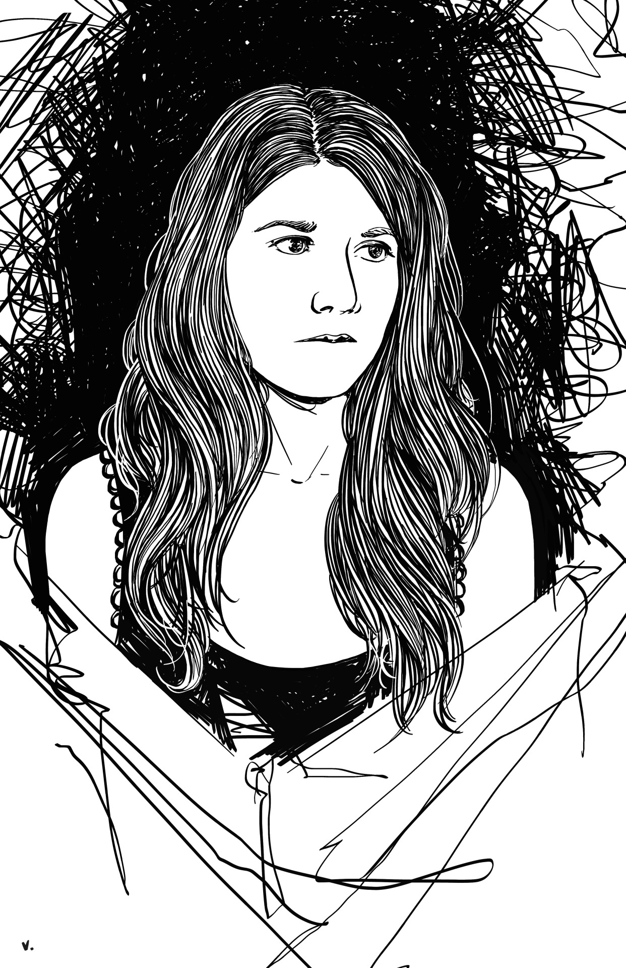 valentinemichaelsmith:  carmilla inktober so far. 