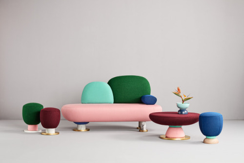 enkelstudio: Things that inspire us:  The Toadstool by Masquespacio This family of puffs, table