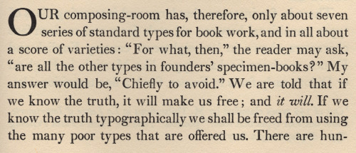 b&r no.1d.b. updike’s advice on acquisition of material for a printing office: «A third type (wh