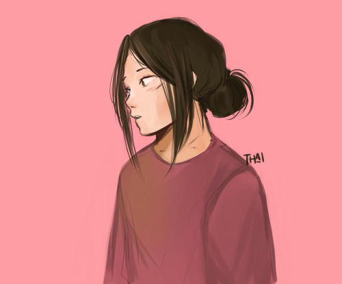 spent the day thinking about kenma letting his roots grow out &lt;3