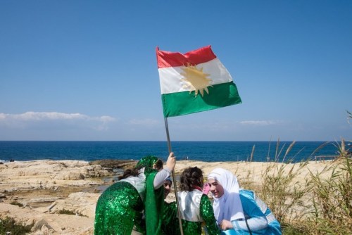 m4zlum:Kurds in Lebanon celebrating Newroz