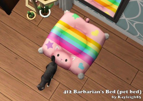kayleigh-83: Something cute for your pets! This pet bed is from the My First Pet pack, all swatches 