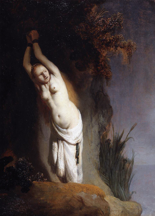 bombaim: Andromeda, ca. 1630, Rembrandt