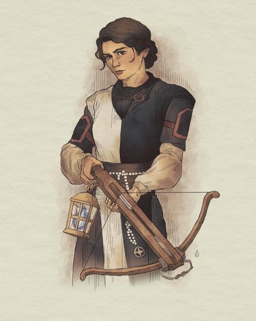 wearemercs: A lovely gal with a deadly weapon by Lindsey Batdorf