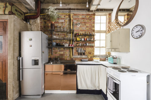 Vintage Industrial Home In London