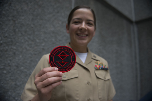 Lt. Kellie Orndorff, one of the first Surface Warfare Officers to graduate from the Anti-Submarine/A