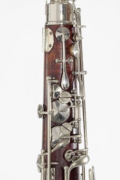 Wilhelm Heckel, Heckelphon wooden clarinet, 1907-13. Germany. Deutsches Museum, Photos Hubert Czech.