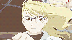 kaetsa:riza hawkeye in every episode:  episode 23: girl on the battlefield 