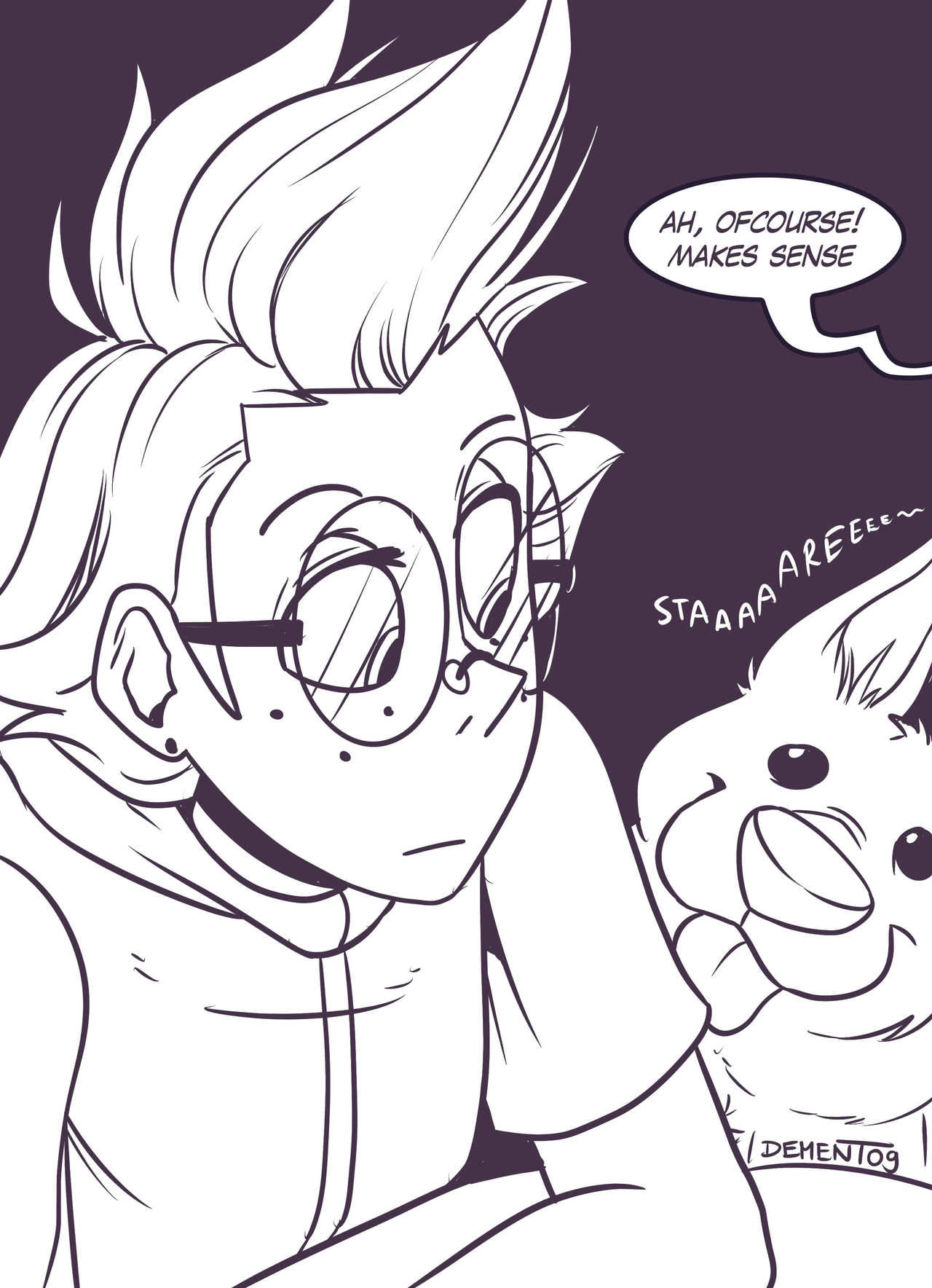 dement09:  YALL REMEMBER WHEN I HAD AN AU COMICS THAT I UPDATED LASTLY 9 MONTHS AGO????Well