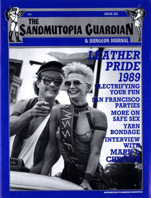 #WLHP Herstory Lesson: 1988; Carol Truscott, aka Joann Lee, is chosen as the Founding Editor of the SandMutopia Guardian. Queen of my heart <3