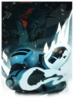 fuckyeahbatman:  (via Batman Beyond VS Mr. Freeze on Behance)