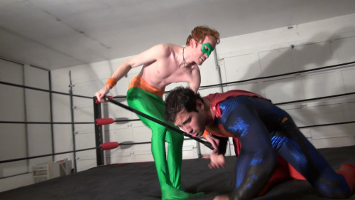 bulgephilia: Super Stud (Superman) - Damien Rushwww.muscledominationwrestling.com/episodes/se