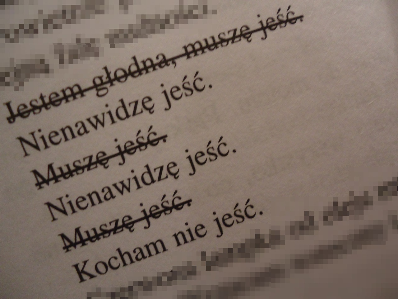 chcę być chuda :C 