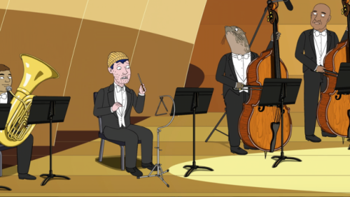 as an asexual percussionist where do I sign up to hug all the writers on Bojack Horseman for the bri