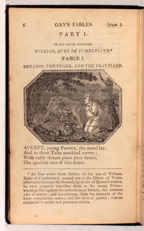 Gay’s Fables - Archdeacon Coxe London Thomas Tegg 1841 - A New Edition 