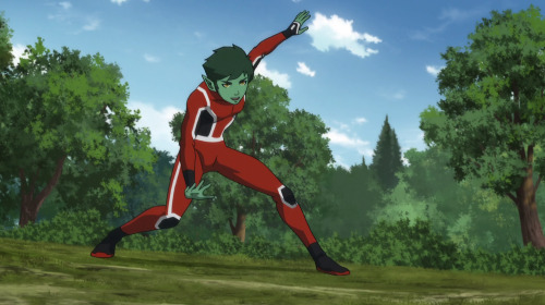 superheroes-or-whatever: Beast Boy throughout animation