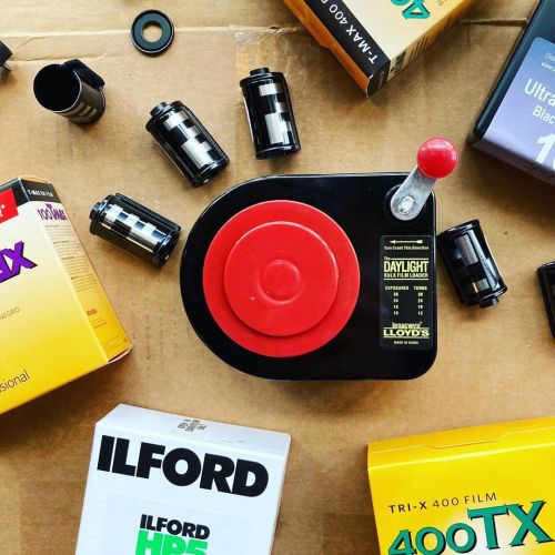 Time to bulk up ️ We stock 100ft bulk rolls of B&W film from Kodak, Ilford, and Ultrafine. Save 