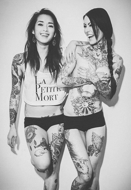Tattoo inked girls