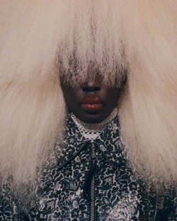 modelsof-color:Akuol Deng by Amber Pinkerton  for  Re-Edition Magazine - Nov 2020