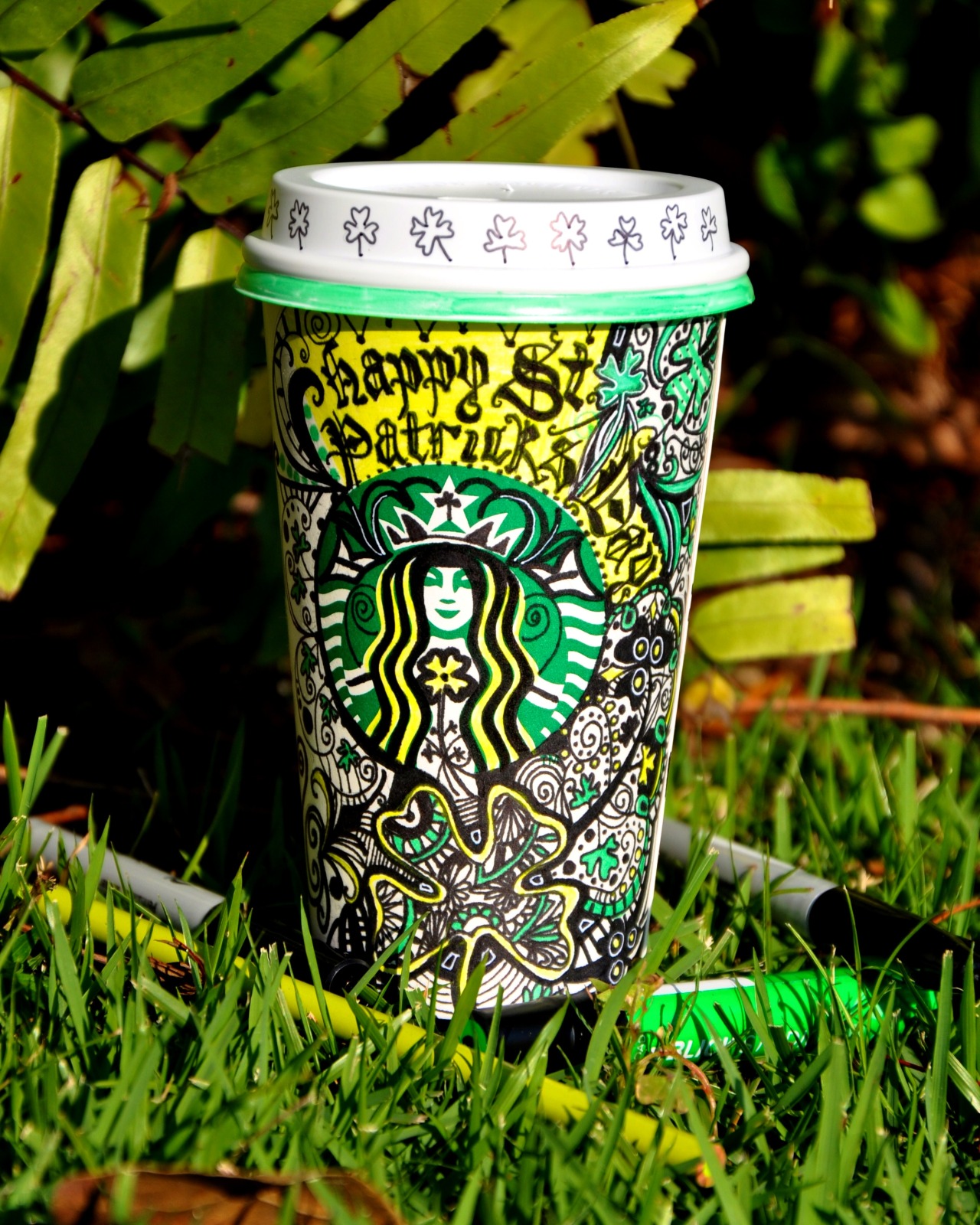 starbucks st patricks day drink 2025
