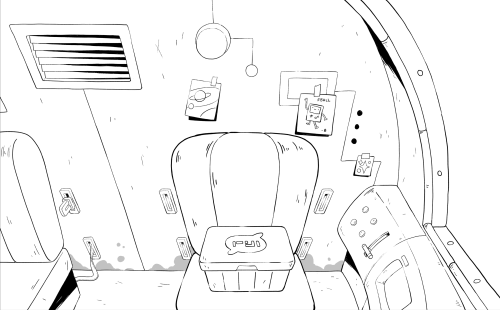 Mnashadoodle:a Few Backgrounds From Bmo’s Spaceship. Selected Background Layouts