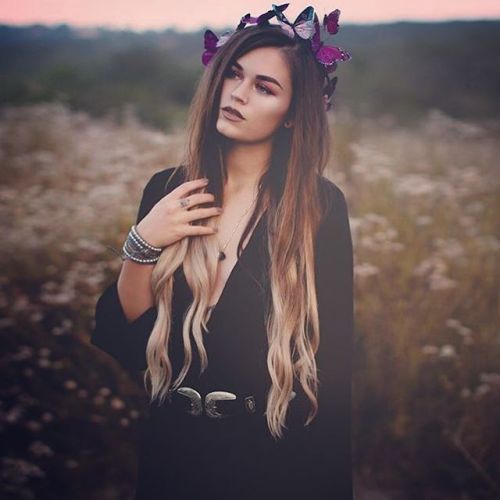 wordsnquotes:culturenlifestyle:Exquisite Butterfly Crowns &amp; HeadbandsRandi Matalas from Viva