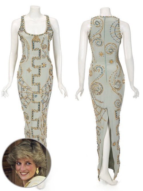 &ldquo;Princess Diana&rsquo;s iconic Versace Dress&rdquo; -  In 1991, Princess Diana was