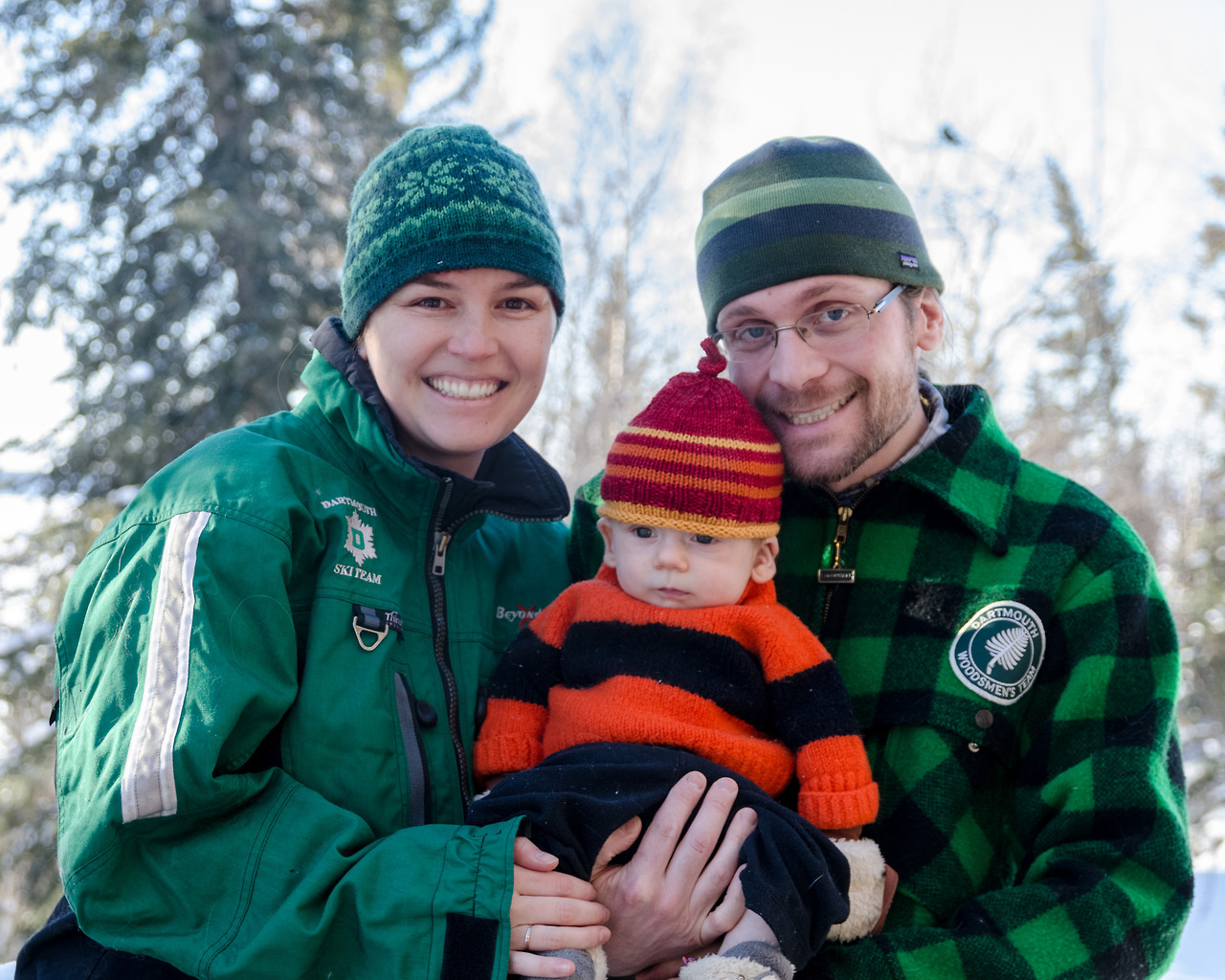 Dartmouth family attire! Special thanks to Julie Clemons who originally