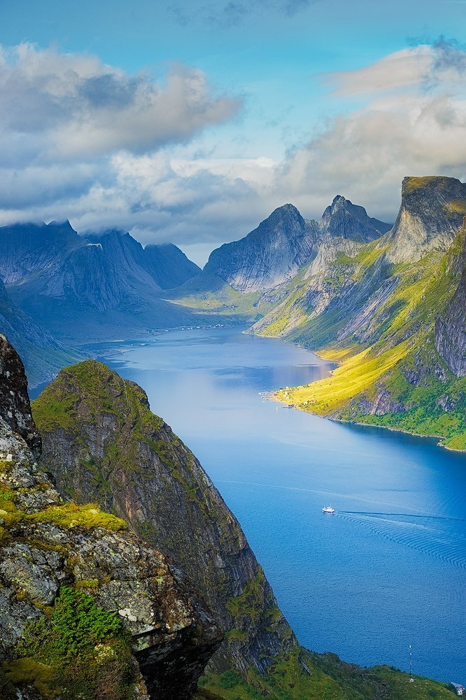 tect0nic:  Fjords by Maciej Markiewicz via 500px.  