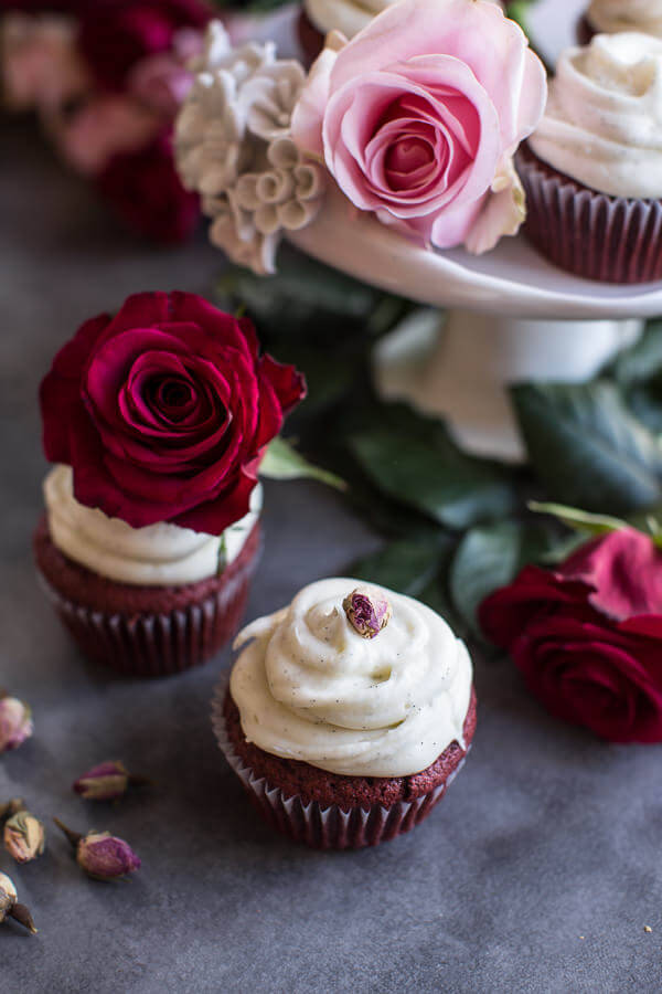 sweetoothgirl:  Deep Dark and Rosy, Red Velvet Cupcakes