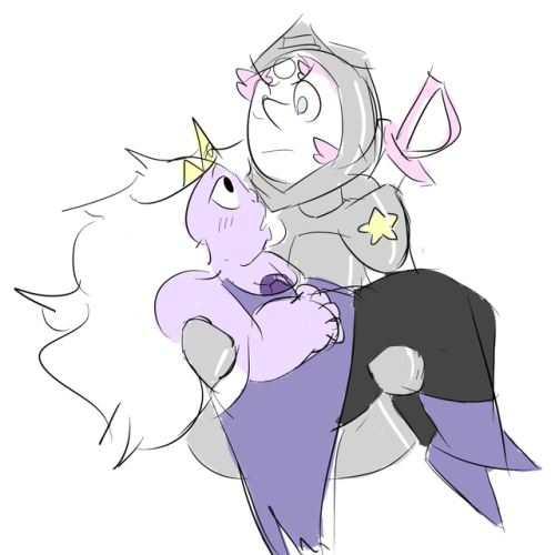 forgetfulmom: day 5 - the princess and the knight pearlmethyst week organized by @fuckyeahpearlmethyst! 