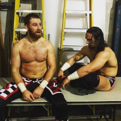 unstablexbalor:  wwe: #SamiZayn and #Neville